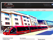Tablet Screenshot of ceylanotel.com